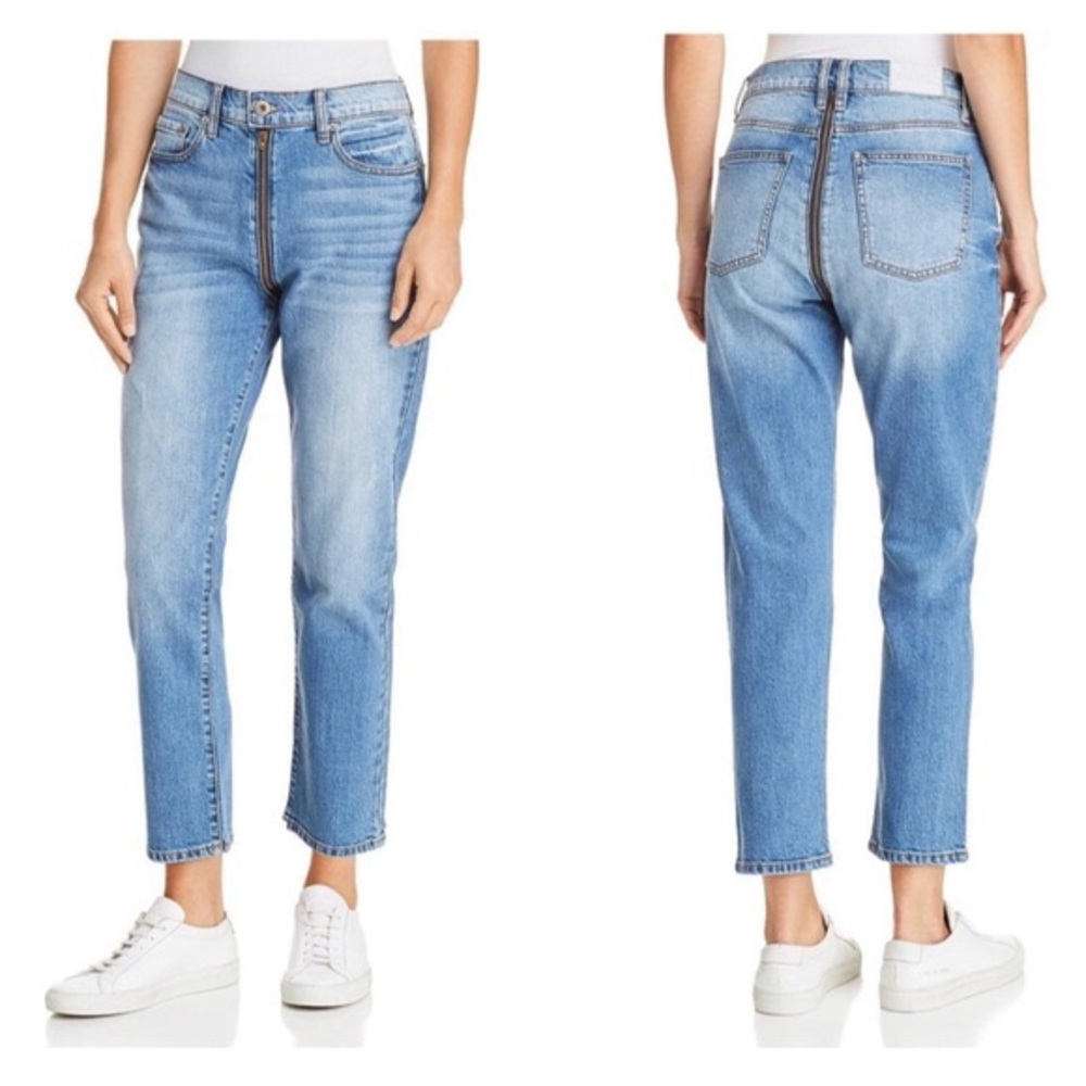 Pistola Denim Jeans Zipper Crotch